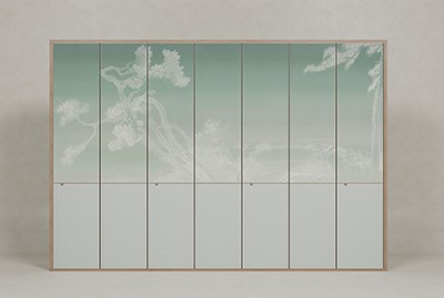 千山松影