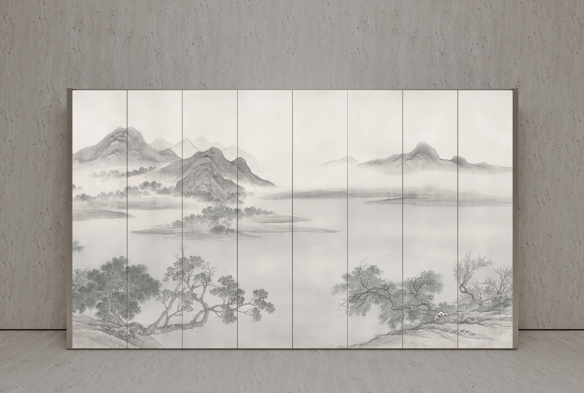 湖山春影